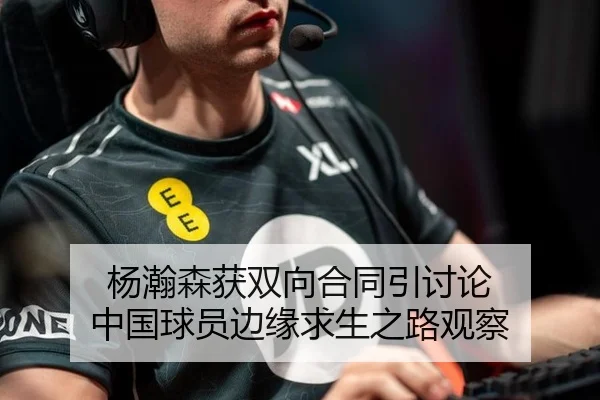 杨瀚森获双向合同引讨论 中国球员边缘求生之路观察